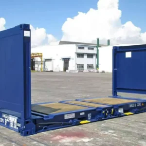 Flachrahmencontainer 20 Fuß