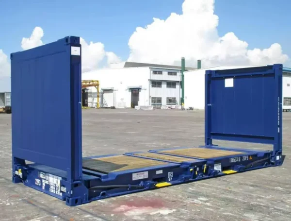 Flachrahmencontainer 20 Fuß