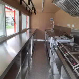 20-Fuß-Restaurant-Container mit Ausstattung - Ihre professionelle mobile Küche, sofort einsatzbereit – Bild 4