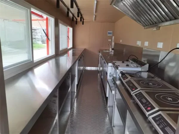 20-Fuß-Restaurant-Container mit Ausstattung - Ihre professionelle mobile Küche, sofort einsatzbereit – Bild 4